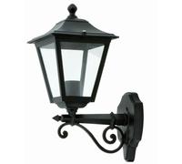 Lampada Da Esterno Nostalgica ONAYA Nera IP44 Rustica In Alluminio E27 Da Parete