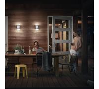 Lampada da esterno Philips Python antracite 4.000K con sensore Philips