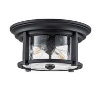 Lampada da esterno plafoniera lampada da giardino acciaio vetro IP44 D 33 cm