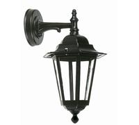 Lampada Da Esterno Rustica Nera IP44 E27 Elegante Applique Giardino Casa HYSAIA