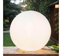 Lampada Da Esterno Sfera Con Cavo Spina Ø 60 Cm IP65 Inclusa E27 LED 2700 K [EEK: F]