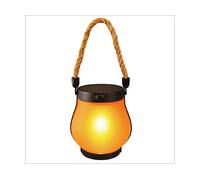 LAMPADA DA ESTERNO SIGMALED LIGHTING Solare Effetto Fiamma o Luce Continua, Lanterna da Esterno