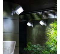 Lampada Da Esterno Solare Con Sensore Di Movimento Regolabile Set Di 3