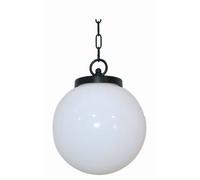 Lampada Da Esterno Stilosa MELANTHA Bianca Nera A Sfera IP43 E27