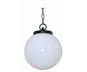 Lampada Da Esterno Stilosa MELANTHA Bianca Nera A Sfera IP43 E27