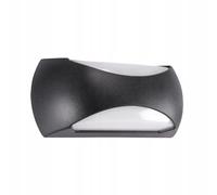 Lampada da facciata ermetica a LED Enduro 2C 12W, nera