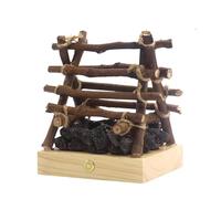 Lampada da fuoco, falso Campfire Night Light, Touch Control Fire Lamp, regolabile Fire Pit Light, LED Fake Fire Pit, Falso Fireplace Lamp, Lampada elettrica Firewood, Firewood Night Light