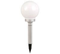 Lampada da giardino a energia solare con picchetto da terra, a forma di sfera, lampada da esterno a LED solare