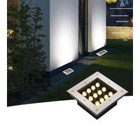 Lampada da Giardino a LED, luci da Giardino a LED Blu da 36 W - Faretti da Incasso Impermeabili IP66 per vialetto, Giardino, Patio e terrazzo - Illuminazione Esterna a Incasso a Risparmio en