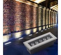 Lampada da Giardino a LED, luci da Giardino a LED da 36 W - Faretto da Incasso per Esterni Impermeabile IP65 per Giardino, Patio e vialetto - Soluzioni di Illuminazione Bianca a Risparmio en