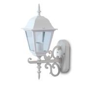 LAMPADA DA GIARDINO A PARETE LANTERNA ATTACCO E27 UP BIANCA VT-760-LED7520 V-TAC