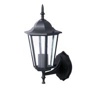 LAMPADA DA GIARDINO A PARETE LANTERNA ATTACCO E27 UP NERA VT-749-LED7066 V-TAC