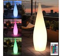 Piantana Giardino Cambiacolore Dimmerabile IP44 Telecomando LED H 120cm