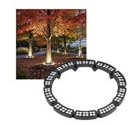 Lampada Da Giardino Botanica A LED Ad Anello Per Esterni, Impermeabile | Anello luminoso per albero a LED in alluminio, paesaggio esterno a dissipazione di calore(Red light,10 lights/120W)