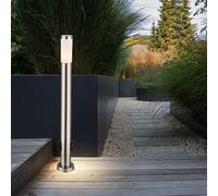 Lampada Da Giardino Con Distribuitore Elettrico 2x Presa