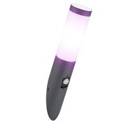 Lampada da giardino con sensore di controllo vocale per app per applique da parete per esterni dimmerabile in un set che include lampadine a LED RGB