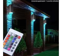 Lampada da Giardino Esterna Faretto Up Down Telecomando RGB LED Dimmerabile Glas [EEK: G]