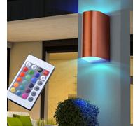 Lampada da Giardino Esterna Faretto Up Down Telecomando RGB LED Dimmerabile Glas [EEK: G]