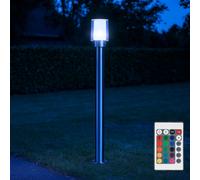 Lampada da Giardino Esterni Piantana IP54 Telecomando Dimmerabile 1x RGB LED H