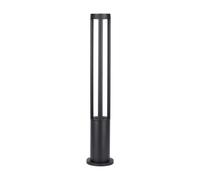 Lampada Da Giardino Esterno In Alluminio Nera Lampada Da Terrazza LED H 80Cm [EEK: Inaditato]