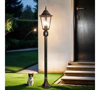 Lampada Da Giardino IP44 Rustica E27 120 Cm In Alluminio