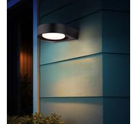 Lampada Da Giardino LED Nera IP44 Orientabile BigLight [EEK: Non valutato]