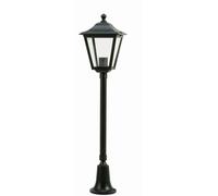 Lampada Da Giardino Nostalgica Nera 83 Cm IP44 Rustica E27 Esterno