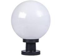 Lampada da Giardino per Pali da Giardino Impermeabile Ip65 per Esterni Lampada A Colonna Industriale Moderna Globo Sferico Lanterna A Sfera Patio Illuminazione del Paesaggio E27 Lampad, 30 * 39cm