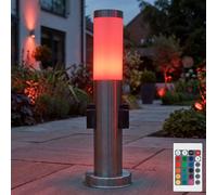Lampada Da Giardino RGB LED Con Telecomando E Dimmer Altezza 45 Cm