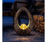 Globo Lighting Solar lampada solare da terra 1x0.06 W oro 36528