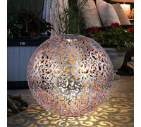 Lampada Da Giardino Solare Orientale A Sfera D 40 Cm