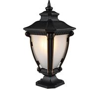 Lampada da Giardino Stigma Light, Palo da Giardino in Alluminio, Colonna, Piedistallo, Luci da Esterno Impermeabili, Lanterna, Palo, Lampada, Cancello, Paletto,
