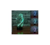 Lampada da golf 3D SBSG, luce notturna, lampada da tavolo touch, lampade a illusione ottica, luci che
