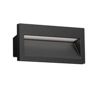 Lampada da incasso a parete a LED NOLA downlight per esterni IP54 nero opaco 140