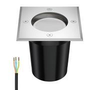 Lampada da incasso a pavimento RELI per esterni IP67 in acciaio inox angolare 11