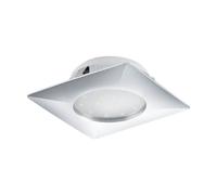 Lampada da Incasso a Soffitto Plafoniera Cucina Cromo Trasformatore LED T 12cm