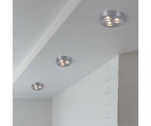 Lampada Da Incasso A Soffitto Warmwhite LED DxH 7x14cm Set Di 3 [EEK: Non valutato]