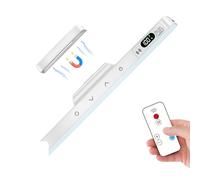 Lampada da incasso da cucina a LED, 2500 mAh, touch dimmerabile, con indicatore della batteria, 5 modalità di colore, striscia luminosa a LED ricaricabile USB, luce magnetica da cucina per armadio