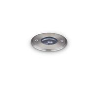 Lampada Da Incasso Moderna Floor Alluminio Cromo Led 3W 3000K Luce Calda