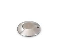Calpestabile Moderno Rocket-1 Alluminio Cromo 1 Luce 3,5W 4000K Luce Naturale