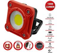 Velamp FARGO: Lampada da lavoro 10W LED COB ricaricabile