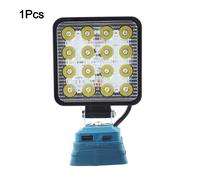 Lampada da lavoro 16 led con funzionalità torcia elettrica per batteria Bosch L