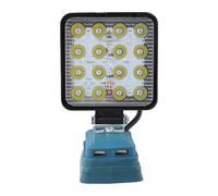 Lampada da lavoro 16 led con funzionalità torcia elettrica per batteria Bosch L