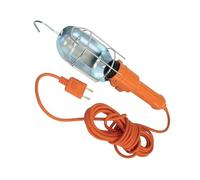 Lampada da lavoro 2 x 0,75 mm, 15 m, arancione, ideale per attività professionali e domestiche, fornisce un'illuminazione efficiente.