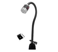 Lampada da lavoro a LED 800 mm for macchine utensili CNC, tornio, collo d'oca lungo, luci for officina, base a vite magnetica Facile da installare(Fixed 6W,36v)