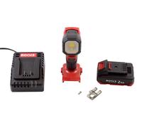 Lampada da lavoro a LED AQ-ONE da 20 V, 1000 lumen, kit 1 batteria da 2 Ah