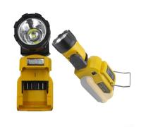 Lampada da lavoro a LED compatibile con batterie DCB120 DCB127 DCB121 DCB122 DCB123 DCB124 DCB125 DCB100 DCB101 DCB119 DCD700
