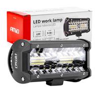AMiO Faro da lavoro 02433 Kit 2x Lampada a LED 120W per auto fuoristrada SUV ATV