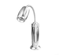 Lampada da lavoro compatta a LED progettata con magnete di resistenza industriale, collo girevole e controllo del fascio da punto a inondazione per cantieri, garage e uso mobile (A2407)