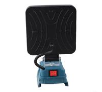 Lampada da lavoro elettrica da 10,2 cm con capacità di ricarica USB per batteria agli ioni di litio Bosch, perfetta per uso sul campo e studio (A)